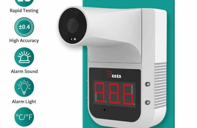 వాల్‌మౌంట్ ఆటోమేటిక్ థర్మామీటర్‌ను ఆవిష్కరించిన జెస్టా