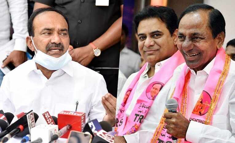 బిసి ముసుగులో ఉన్న దొర ఈటెల : మంత్రులు