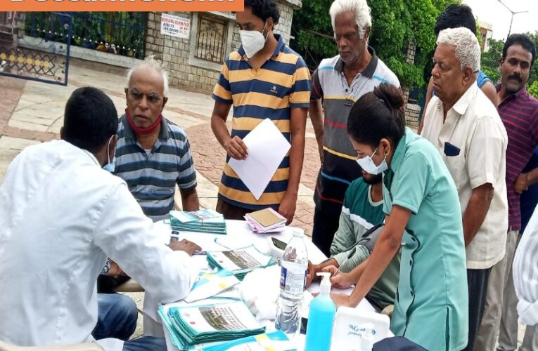 కృష్ణ‌కాంత్ పార్కులో సెంచురీ ఆస్పత్రి ఆధ్వర్యంలో వైద్య శిబిరం